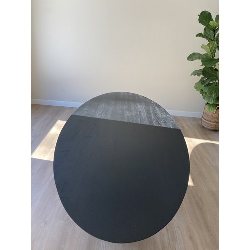Eettafel Avelin | Ovaal | Zwart