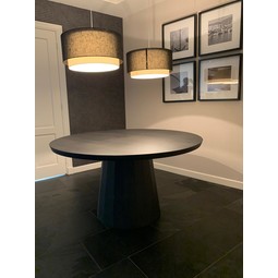 Eettafel Bruno | Rond | Donker eiken