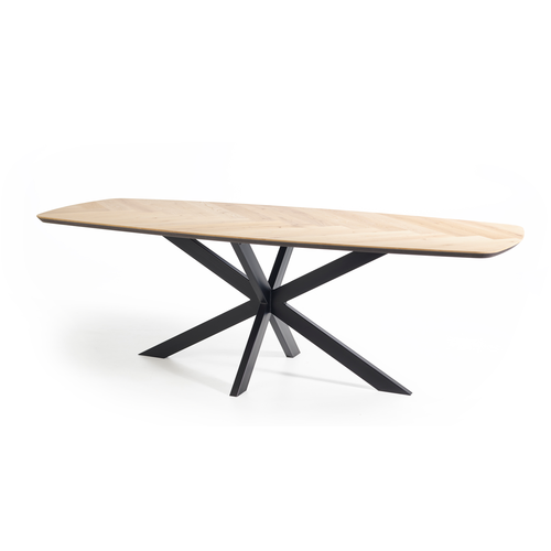 Visgraat eettafels