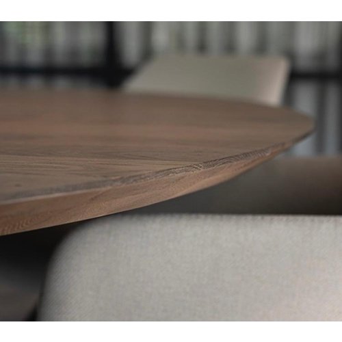 Eettafel Elarin | Rond | Eiken