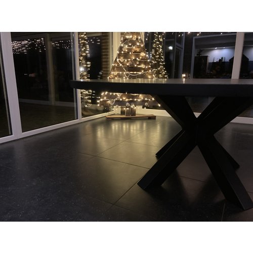 Eettafel Elarin | Rond | Zwart