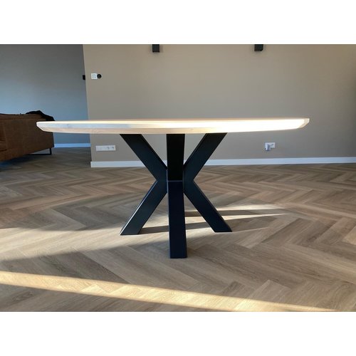 Eettafel Elarin | Rond | Nature White