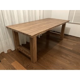 Zebrano tafel