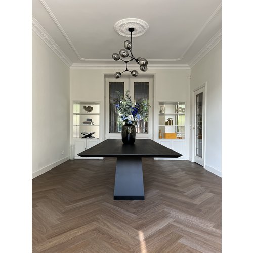 Eettafel Skylar | Rechthoek | Zwart