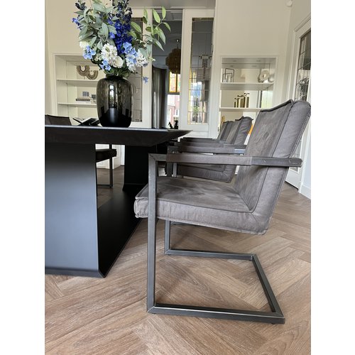 Eettafel Skylar | Rechthoek | Zwart