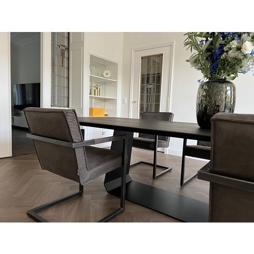 Eettafel Skylar | Rechthoek | Zwart