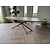 Ovale tafel met groene Mikado tafelpoot