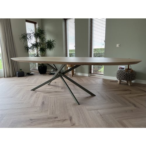 Rimora | Speelse ovale tafel