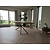 Ovale tafel met groene Mikado tafelpoot