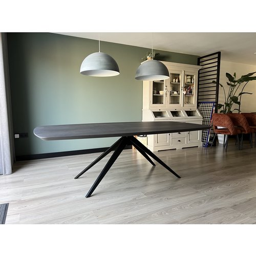 Eettafel Merin | Deens ovaal | Donker eiken