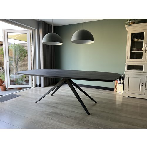Eettafel Merin | Deens ovaal | Donker eiken