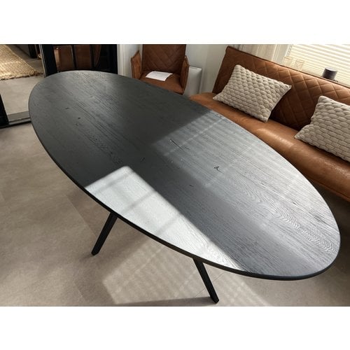 Eettafel Livea | Ovaal | Zwart