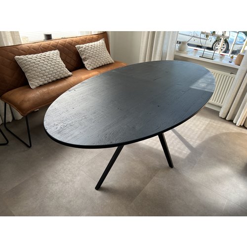 Eettafel Livea | Ovaal | Zwart