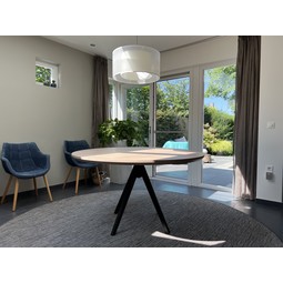 Eettafel Goron | Rond | Eiken