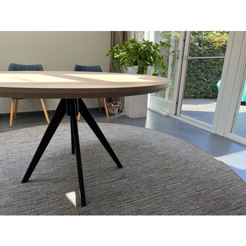 Eettafel Goron | Rond | Eiken