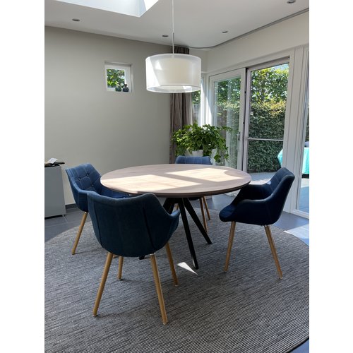 Eettafel Goron | Rond | Eiken