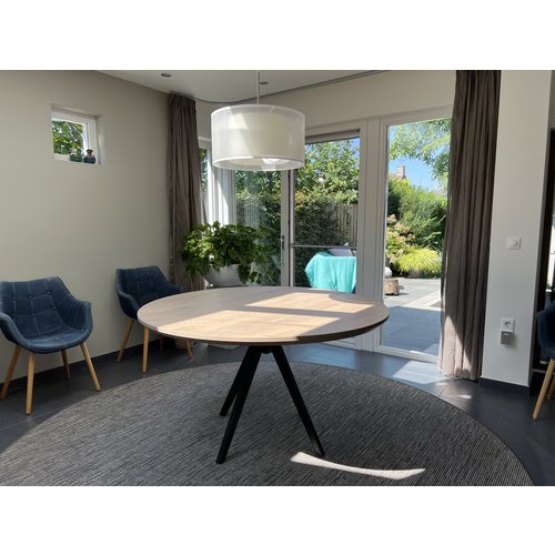 Eettafel Goron | Rond | Eiken