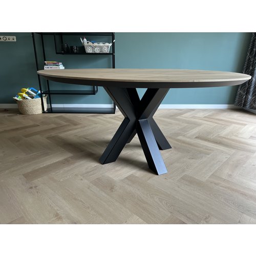 Eettafel Elarin | Rond | Nature white