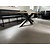 Eiken eettafel met spinpoot