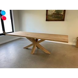 Eettafel Olia | Rechthoek | Licht eiken