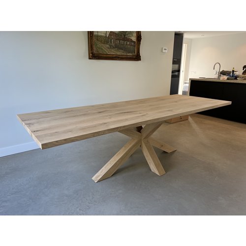 Eettafel Olia | Rechthoek | Licht eiken