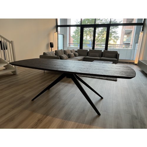 Eettafel Merin | Deens ovaal | Donker eiken