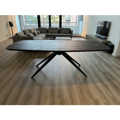 Eettafel Merin | Deens ovaal | Donker eiken