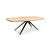 Deens ovaal tafel met Scandinavische spinpoot