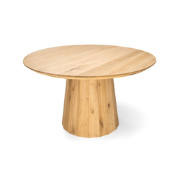 Eettafel Bruno | Rond | Licht eiken