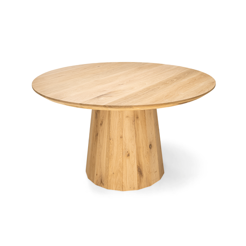 Eettafel Bruno | Rond | Licht eiken