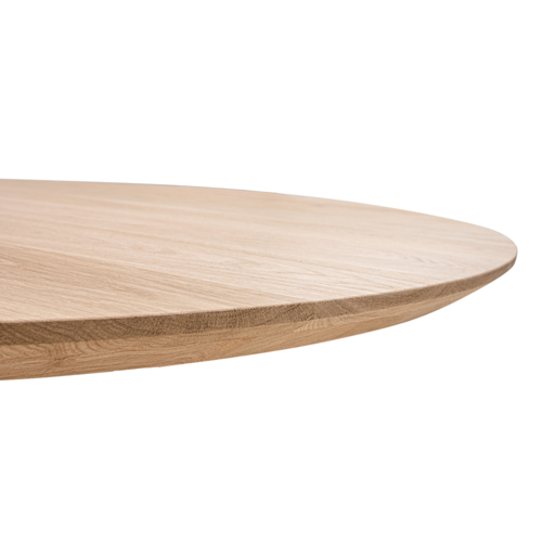 Eettafel Bruno | Rond | Licht eiken