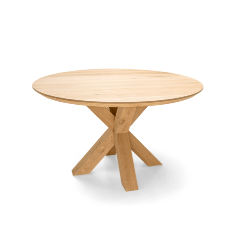 Eettafel Kareo | Rond | Licht eiken