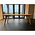 Deens ovaal tafel met eiken tapse poten