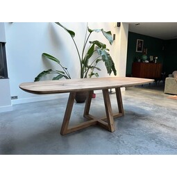 Eettafel Elden | Deens ovaal | Antiek