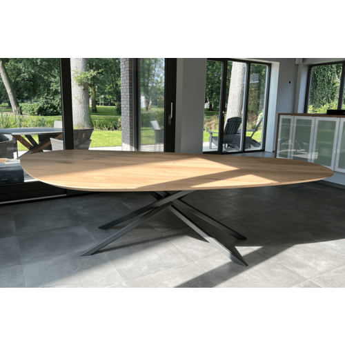 Eettafel Lavira | Organisch | Nature white