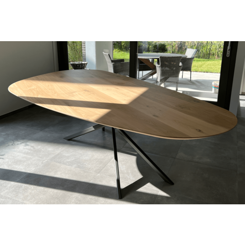 Eettafel Lavira | Organisch | Nature white