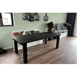Eettafel Dorian | Rechthoek | Zwart Eettafel Dorian | Rechthoek | Zwart