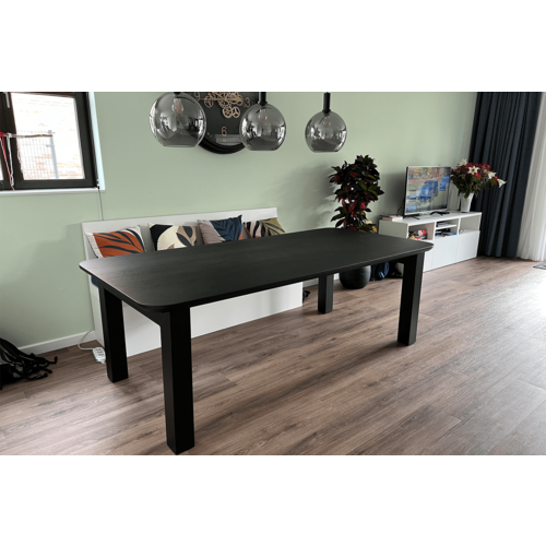 Eettafel Dorian | Rechthoek | Zwart