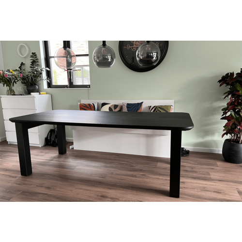 Eettafel Dorian | Rechthoek | Zwart