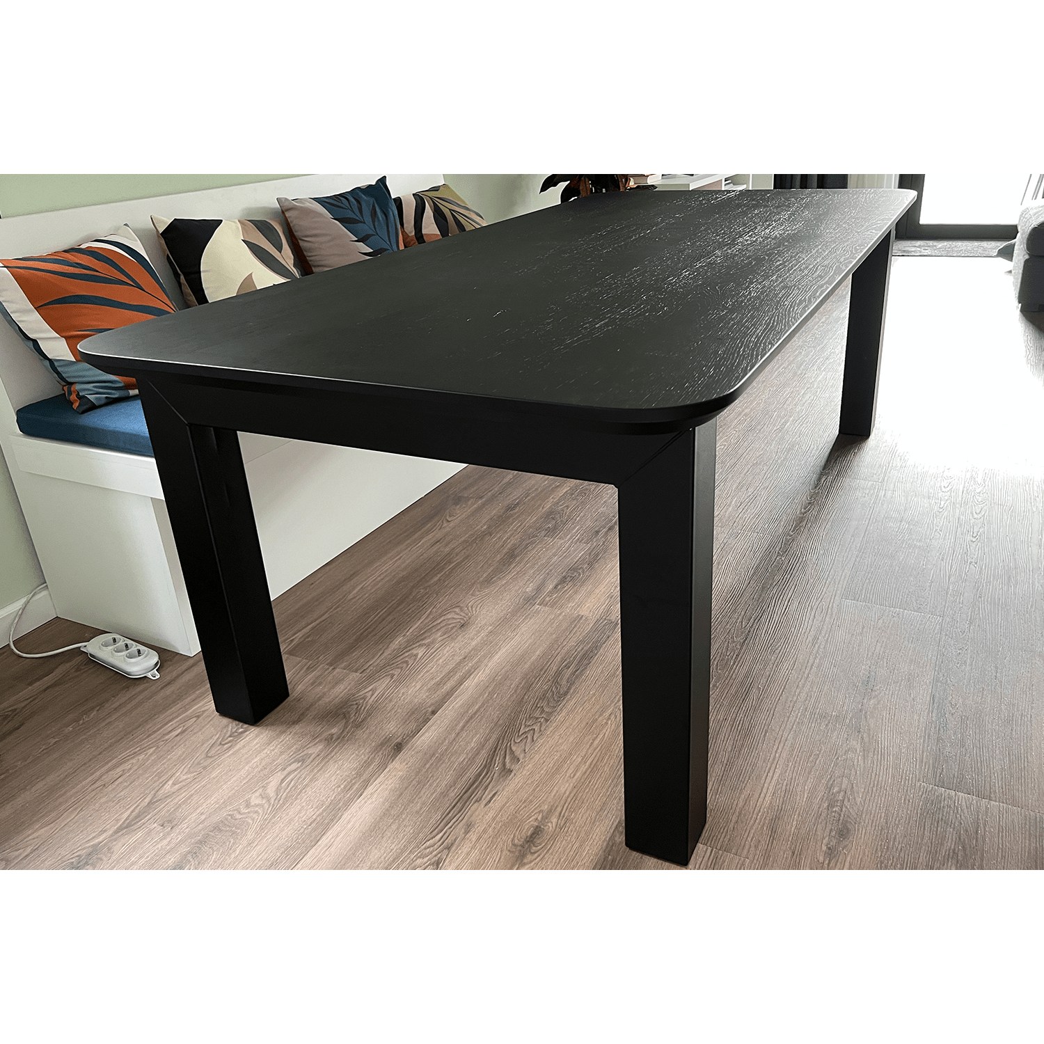 Skylar Rechthoekige Eettafel Zwart