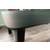 Stijlvolle houten eettafel met zwarte poten