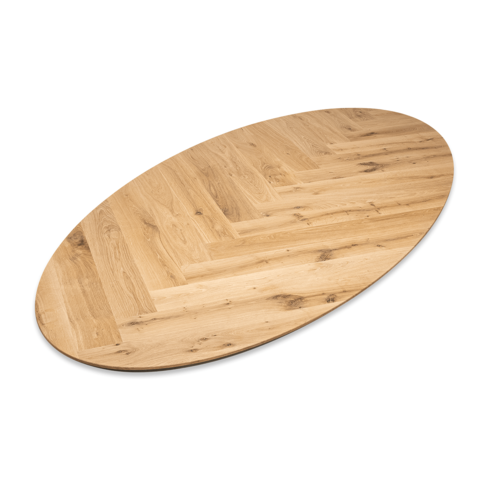 Bramon | Natuurlijke visgraat tafel