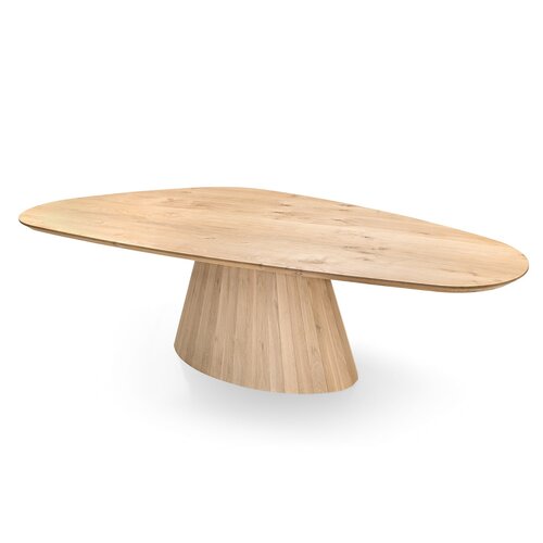 Eettafel Orlena | Kiezel | Licht eiken