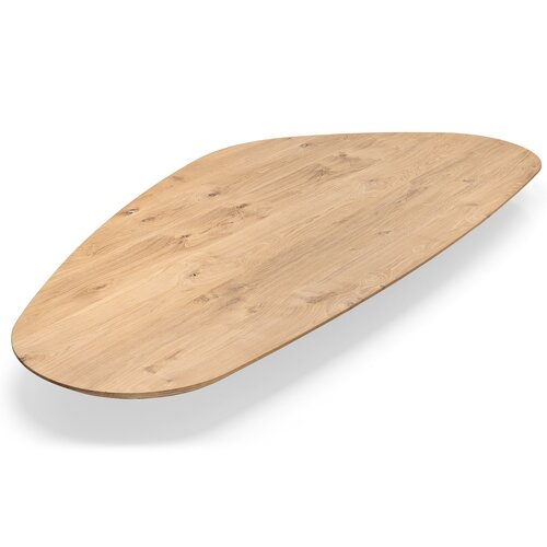 Eettafel Orlena | Kiezel | Licht eiken