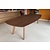 Deens ovale eettafel van Frans eiken in walnootkleur