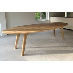 Feyia | Ovale eettafel naturel eiken