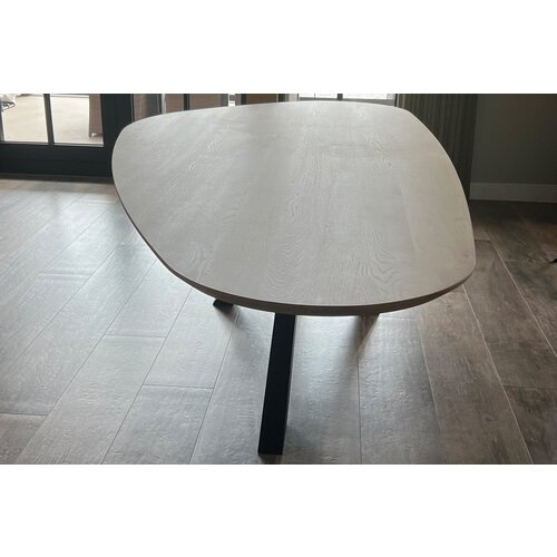 Eettafel Mylo | Kiezel | Licht eiken