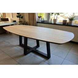 Eettafel Orvan | Deens ovaal | Licht eiken