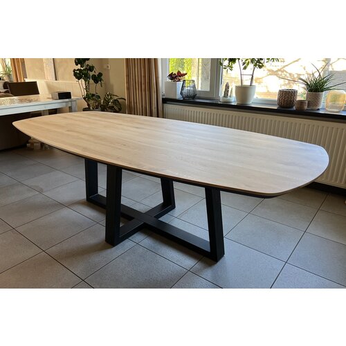 Eettafel Orvan | Deens ovaal | Licht eiken