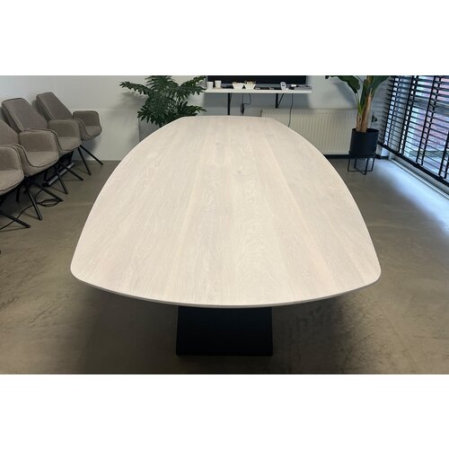 Eettafel Luno | Deens ovaal | Wit